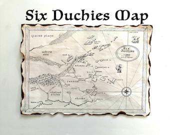 The Realm of the Elderlings, The Six Duchies Map, Robin Hobb&#39;s The Farseer Trilogy Map, Assassin&#39;s Apprentice Map, The Liveship Traders Map