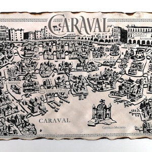 Carte du livre Caraval, carte légendaire, carte finale, carte fantastique de Caraval, carte de l'île de los Sueños, carte de l'île des rêves de Caraval, carte du monde de Caraval