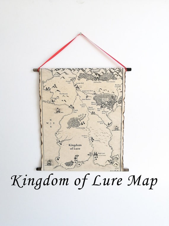 Map of Camp Half-blood on Handmade Scroll Percy Jackson and 