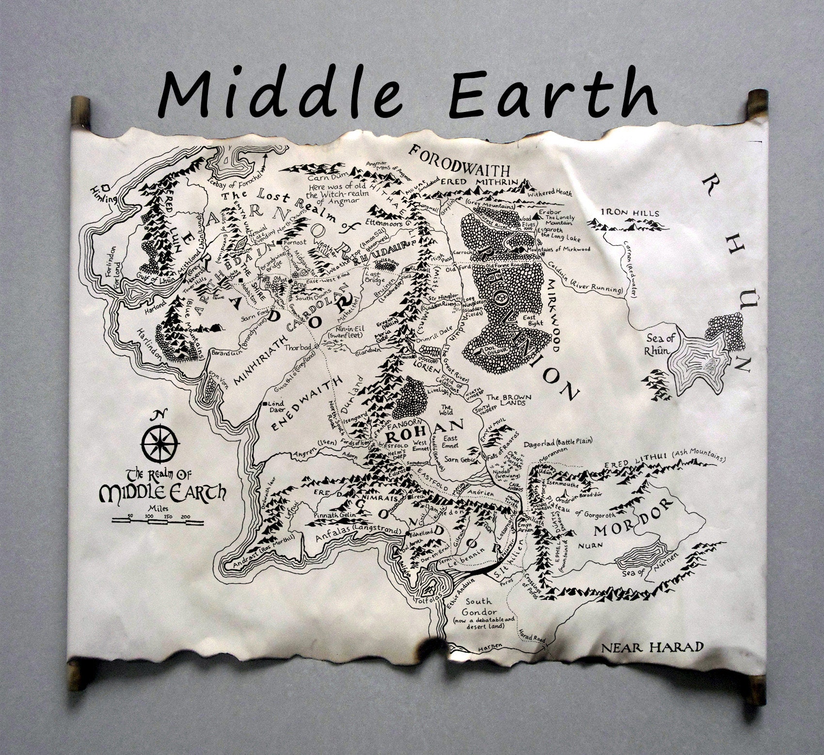 HD wallpaper: Middle-earth, The Lord of the Rings, map | Wallpaper Flare