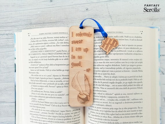 Harry Potter quote bookmarks make reading more magical