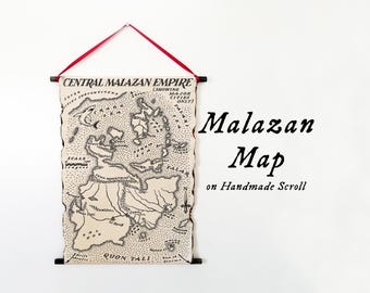マラザン帝国地図スクロール、クオン・タリ、ファンタジーアート
