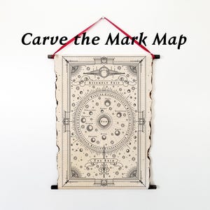 ENVÍO GRATIS Mapa de Carve the Mark en pergamino hecho a mano, Mapa de The Fates Divide, Mapa de planetas, Othyr, Koloande, Ogra, Essander, Zold, Pitha