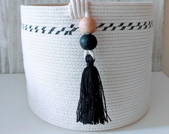 All-Purpose Cotton Rope Basket, Storage,