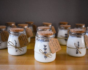 Candle Wedding Favors - Wedding Party Favors - Personalized Candle Favors - Wedding Favors for Guests in Bulk