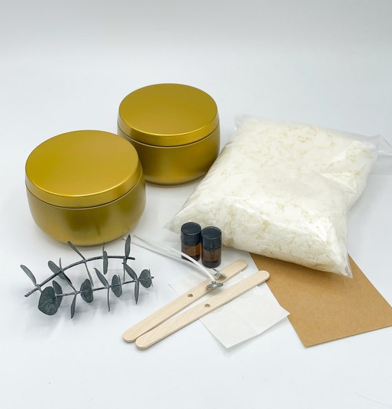 Candle Craft Kit Easy Candle Making Kit DIY Candle Making Etsy