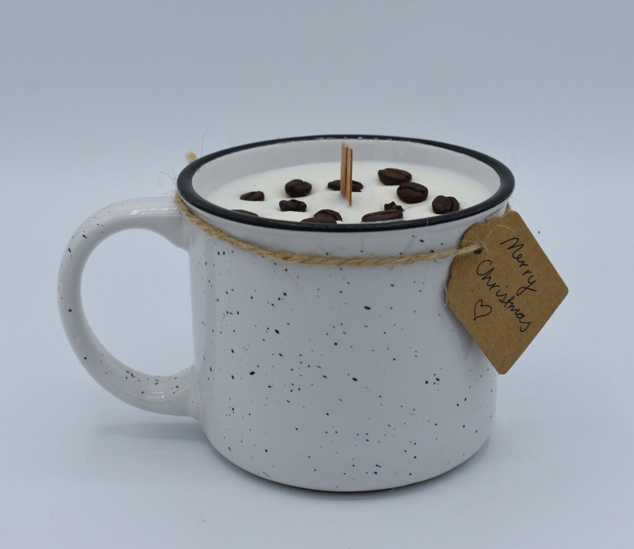 Coffee Mug Candle Candle Gift for Him Campfire Mug Candle Etsy