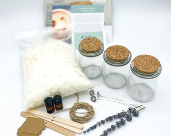 Soy Candle Making Kit - Craft Supply Kit For Adults - Candle Gift - DIY Kit gift - Birthday Gift