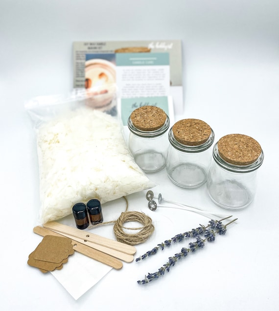 Poured Soy Candle Making Materials Kit, The Crafter's Box