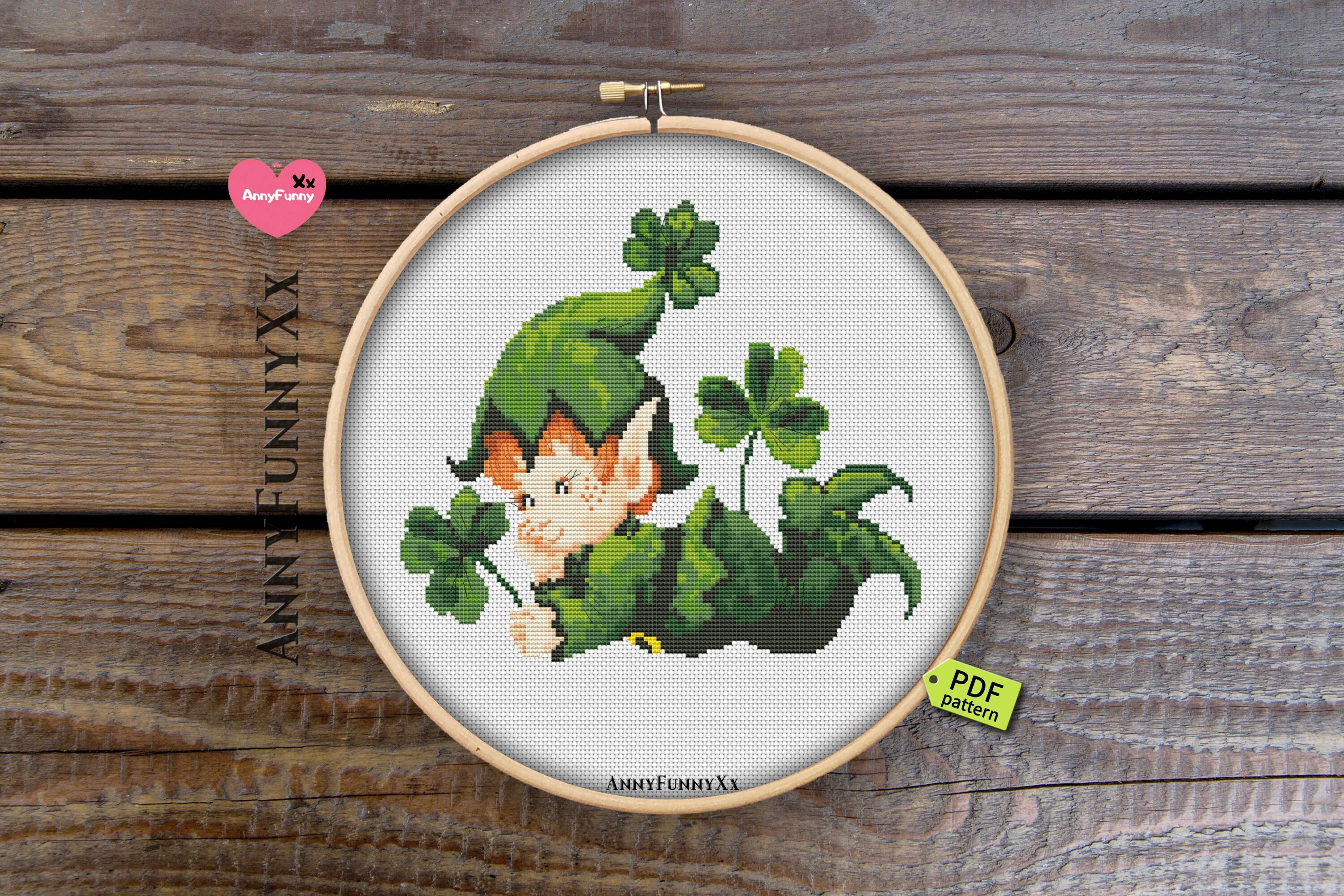 st patricks day cross stitch patterns