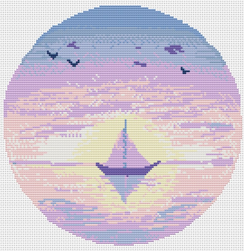 Схема заката. Вышивка крестом закат. Вышивка крестиком закат. Схемы для вышивания закат. Схема вышивки крестиком закат у моря.