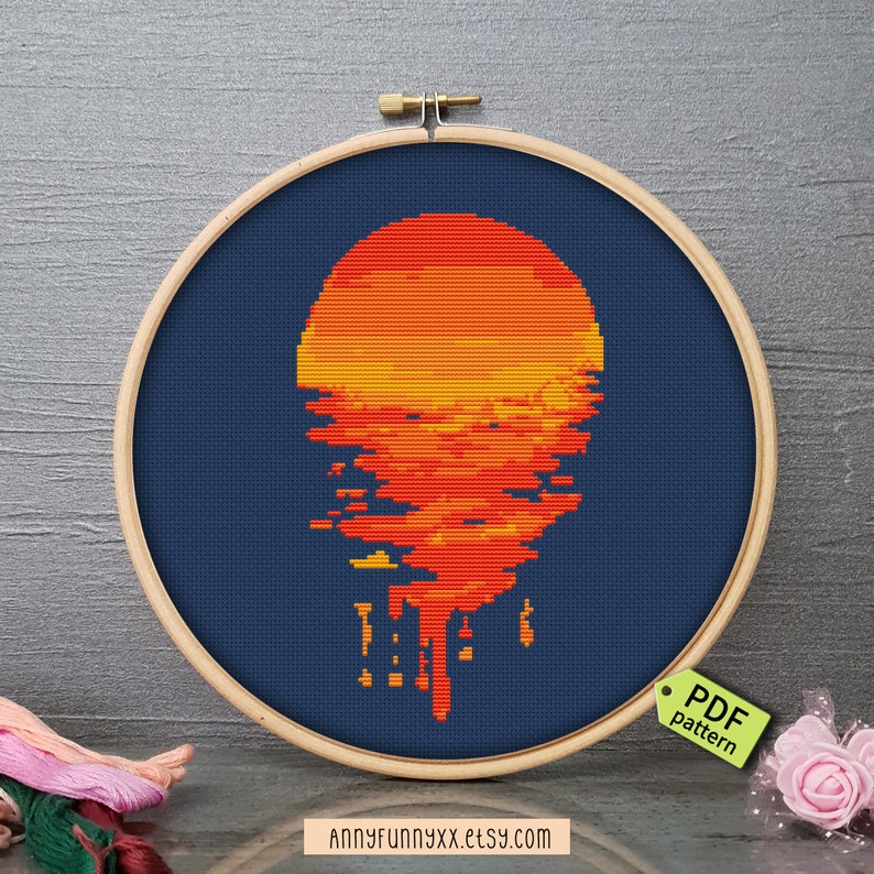 Nature Cross Stitch Pattern Pdf Sunset Sun Cross Stitch Sunset Sunrise Cross Stitch Modern Cross Stitch Counted Stitching Pdf Home Hobby Home Improvement Deshpandefoundationindia Org