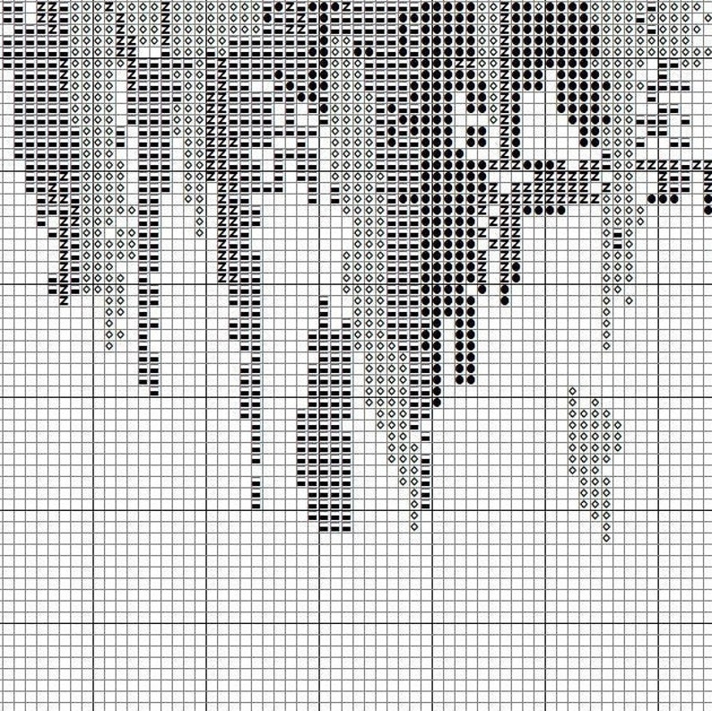 London cross stitch pattern PDF