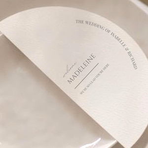 Printed Place Cards, Classic Wedding Place Cards,  Perfect for Baptism, Christening, Bridal Shower, Wedding Place Cards, Taco Place Cards