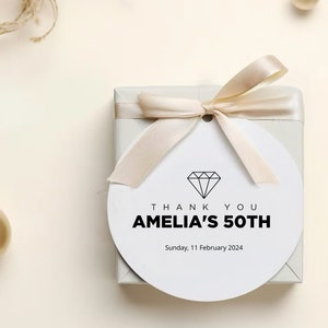 Gift Tags, Bonbonniere, Baptism Gift Tag, Printed and Personalised, Christening Bag Tags, Wedding Gift Tags