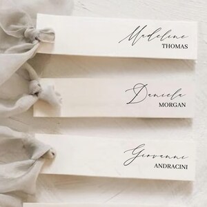 Gift Tags, Name Card Place Card Bonbonniere, Baptism Gift Tag, Printed and Personalised, Christening Bag Tags, Wedding Gift Tags