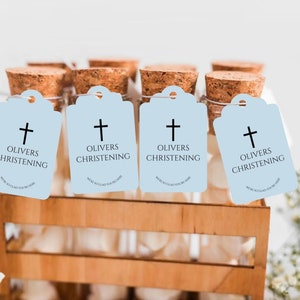 Gift Tags, Bonbonniere, Baptism Gift Tag, Printed and Personalised, Christening Bag Tags, Wedding Gift Tags