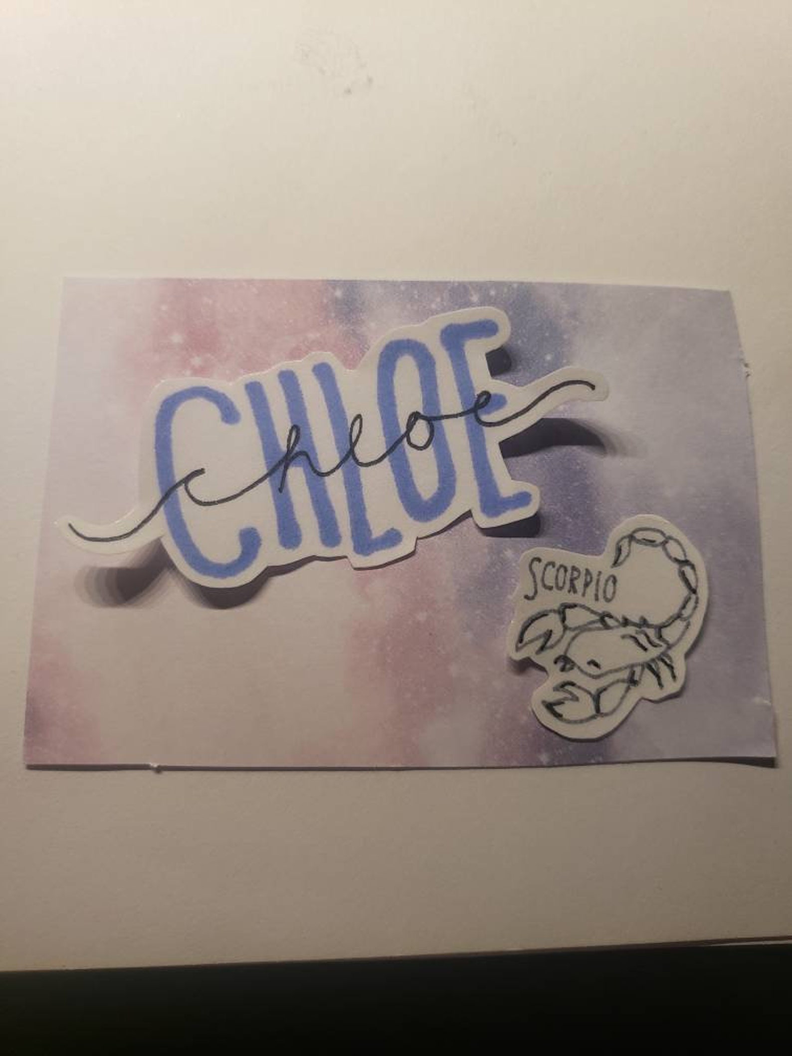 Custom Name Stickers Aesthetic Color Pack Etsy