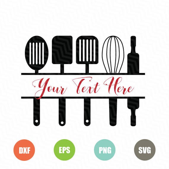 Download Split Kitchen SVG Kitchen Monogram Svg Kitchen SVG ...