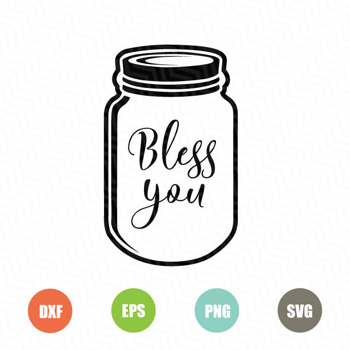 Download Mason Jar Svg Mason Jar Monogram Svg Svg Files For Cricut | Etsy