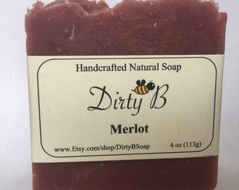 Merlot Natural Wine Soap