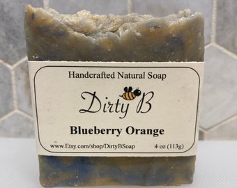 Blueberry Orange Natural Soap