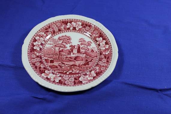 6-3//8/" SPODE china TOWER BLUE older stamp Bread Plate