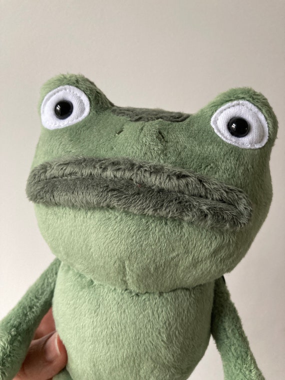 Small Frog of Many Names Plushie Over the Garden Wall Made to