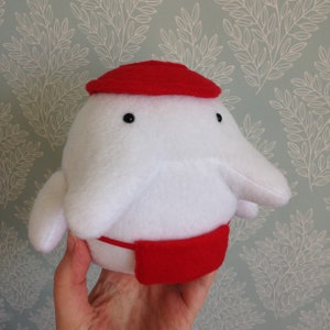 small radish spirit plushie - spirited away