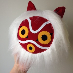 Small princess mononoke mask plushie