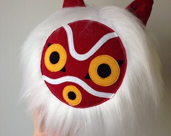 Small princess mononoke mask plushie