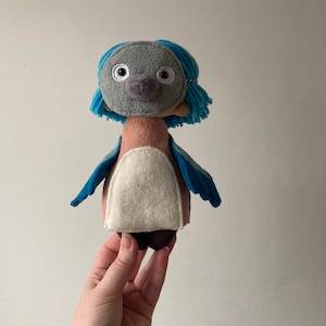 Over the garden wall doll - Beatrice bird - ready to post