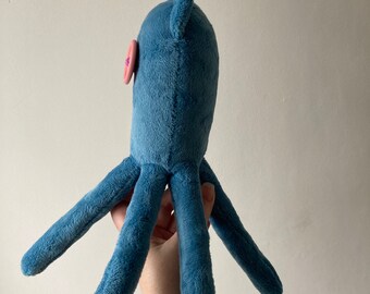 Coralin Kuscheltier-Set - 2-teilig Mit Coralin & Blauem Oktopus-Plüsch, Knopfaugen