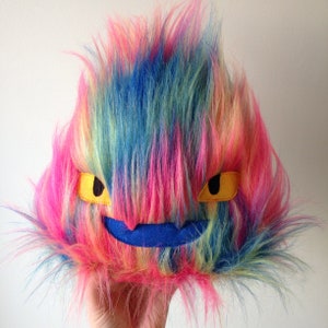 Medium “imagine what i could have done with your eyes!" Demon Calcifer plushie - howls moving castle