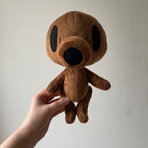 Woodman art plushie from Hilda cartoon