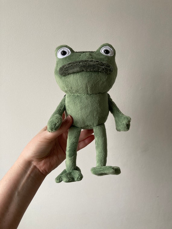 Small Frog of Many Names Plushie Over the Garden Wall Made to Order. 