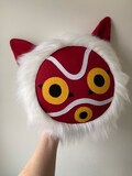 Large princess mononoke mask plushie