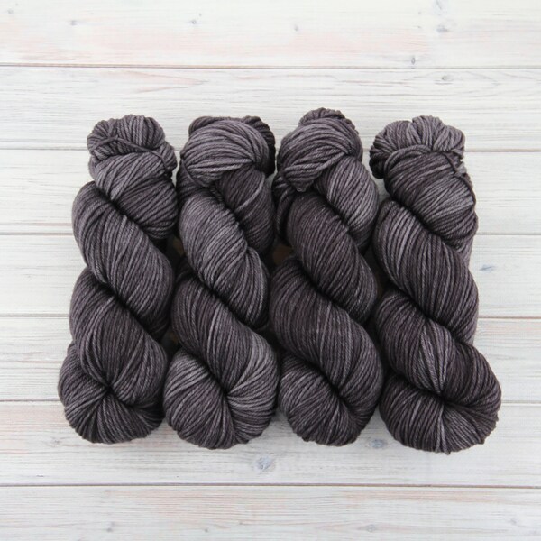 Hand dyed DK yarn // "Sketch" // merino wool // 8-ply // knitting // crochet