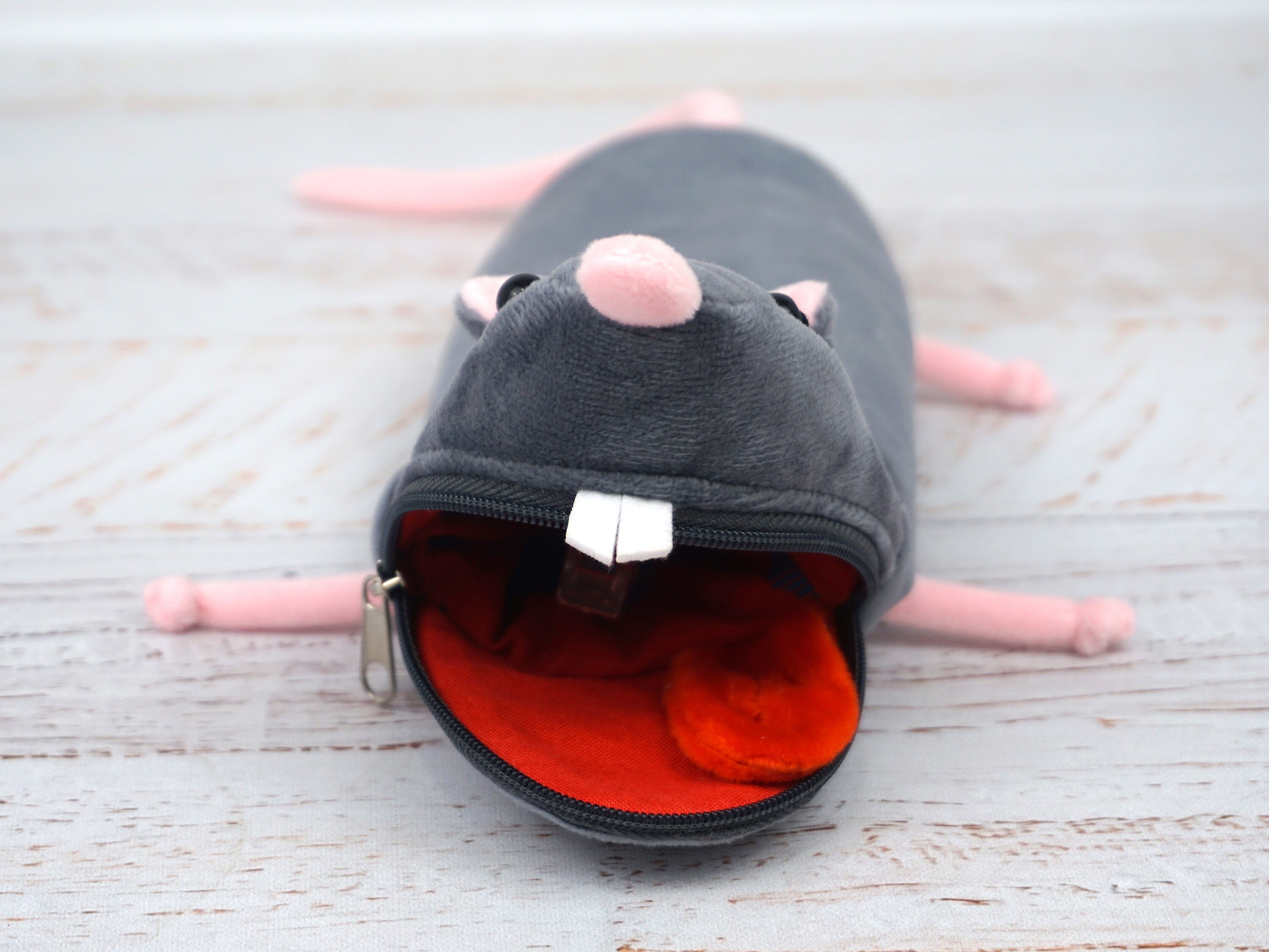 Rat Plush Pencil Case. Etsy