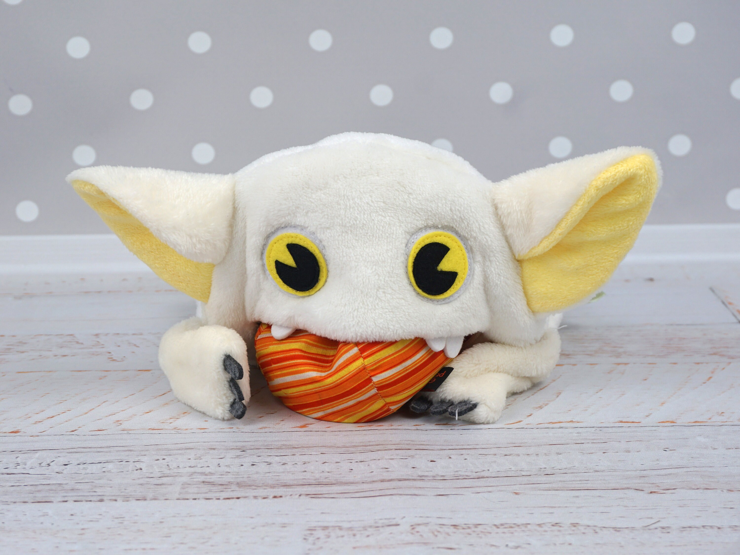 Plushie monster zipper mouth toy Etsy