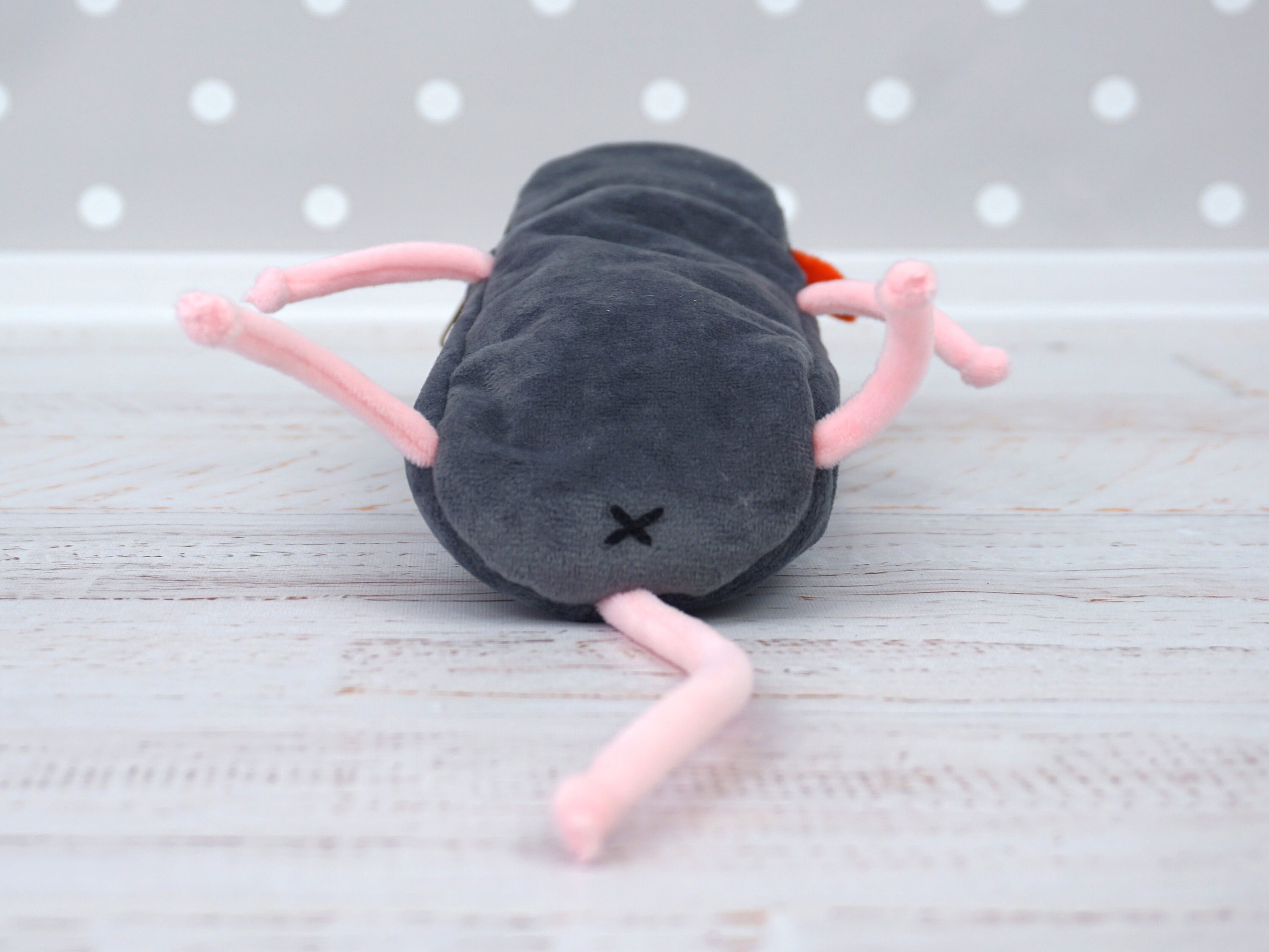 Rat plush pencil case. Etsy