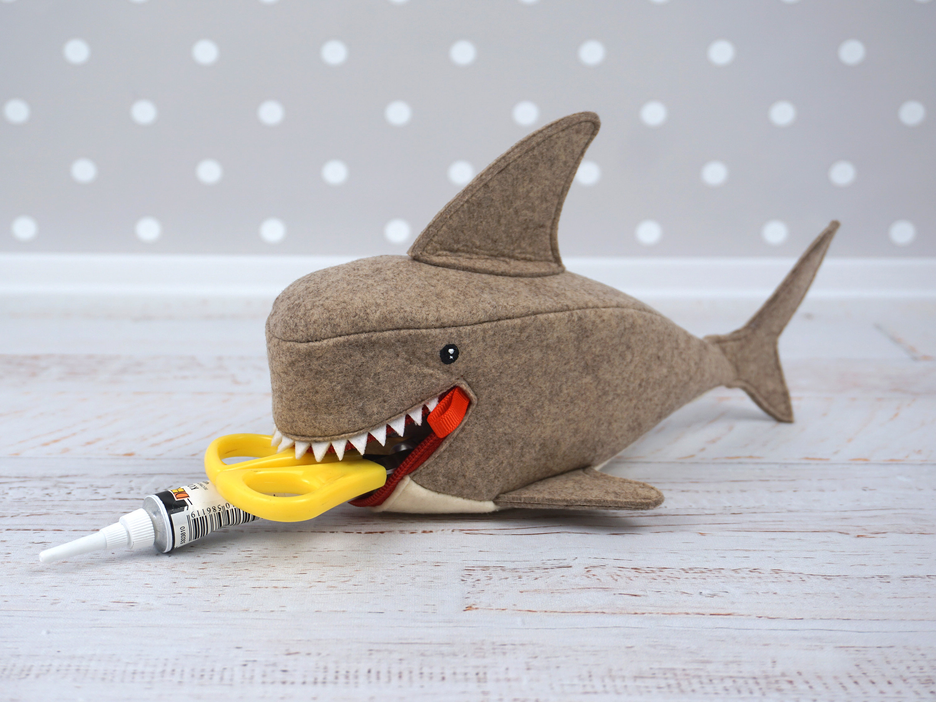 Sharks gift pencil case Etsy