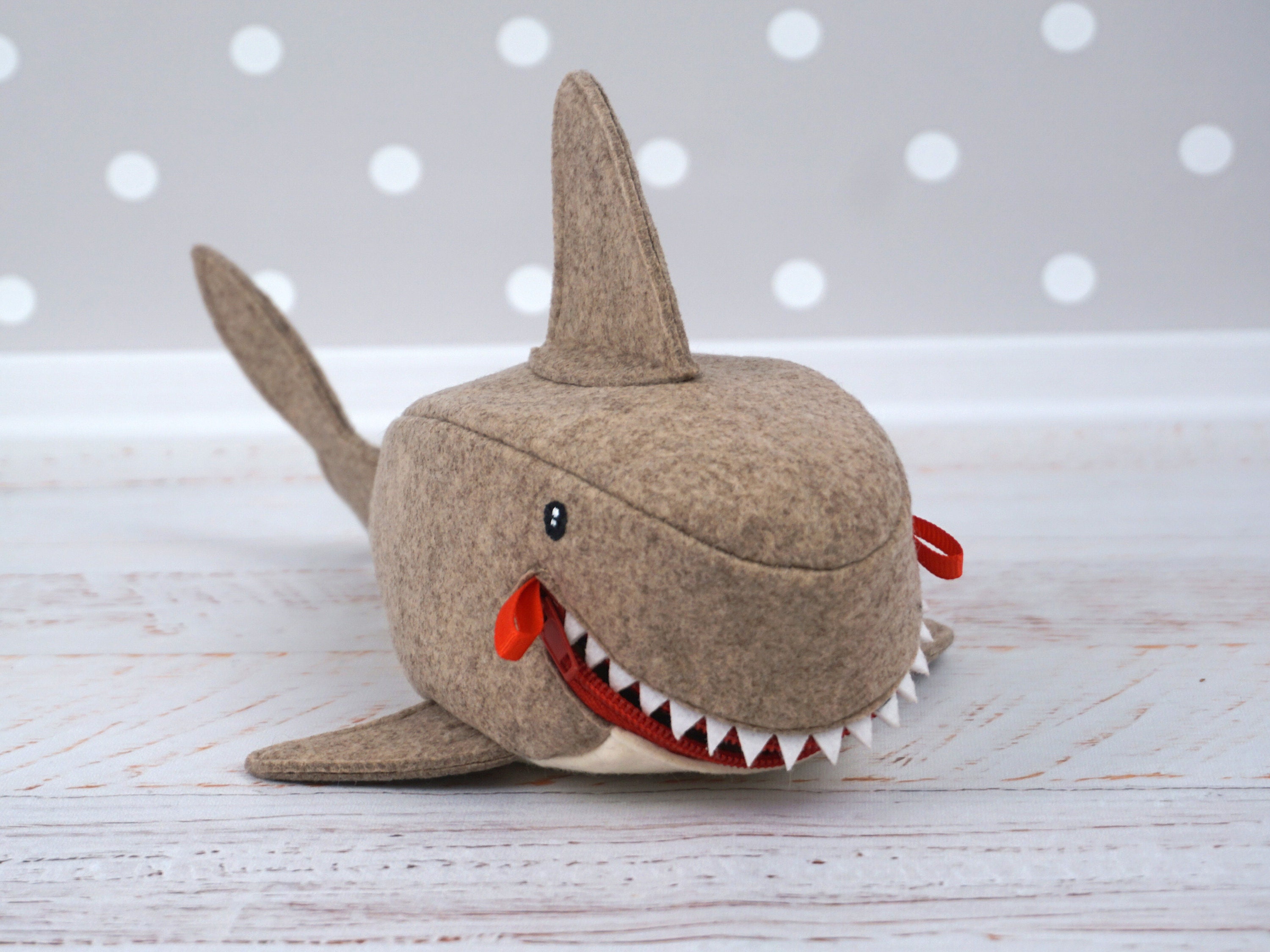 Sharks gift pencil case Etsy