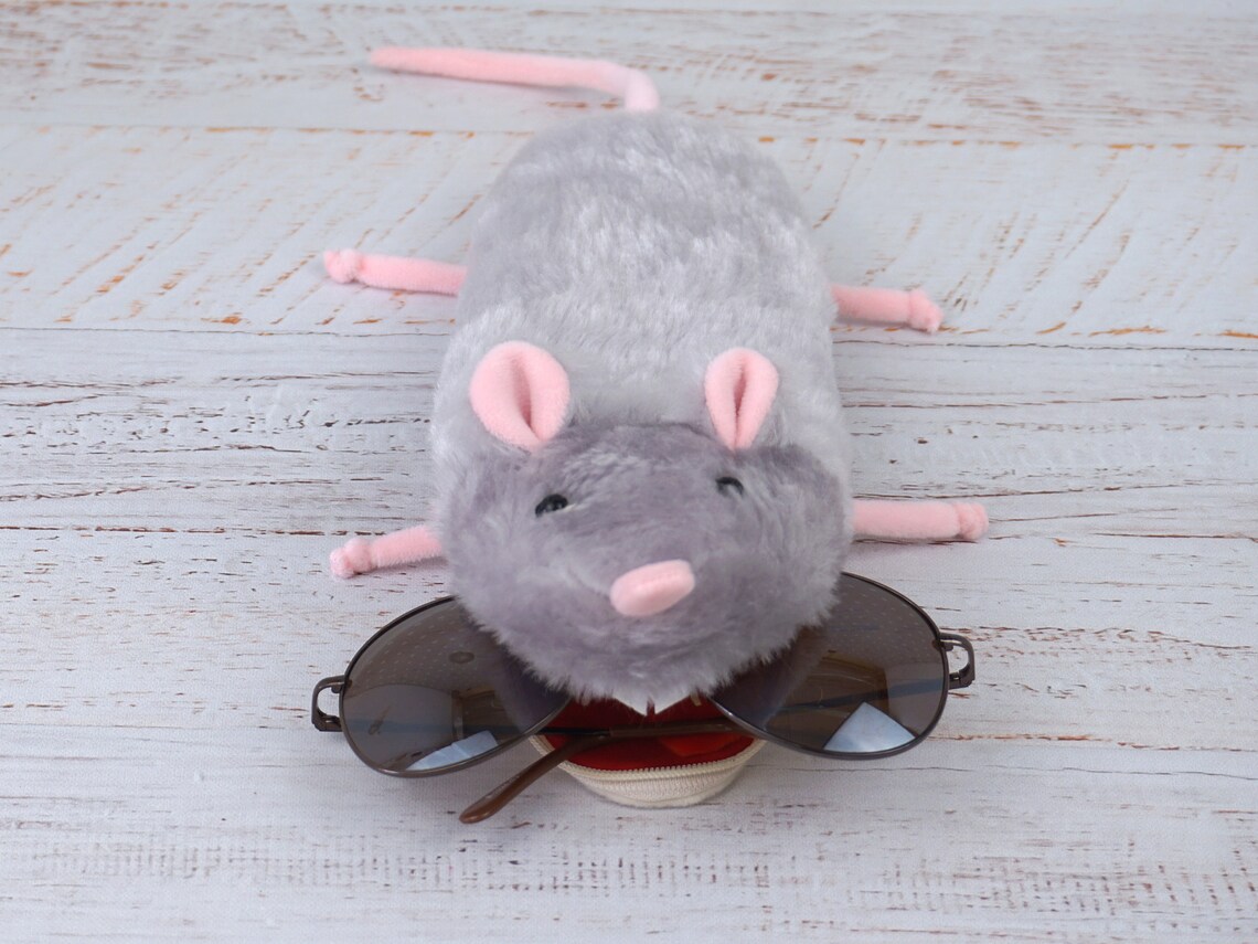 Rat Plush Pencil Case. Etsy