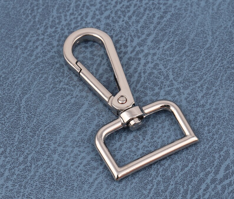 LOVIVER 6er Set Karabinerhaken Oval - Starke Legierungsclips Für Schlüssel & Taschen