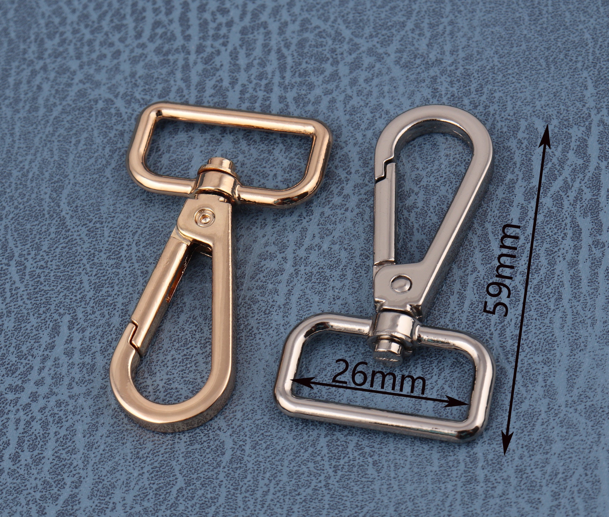 126mm Inner Swivel Hooks Swivel Clips Trigger Snap Etsy UK