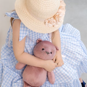 Keepsake personalized velvet teddy bear image 5