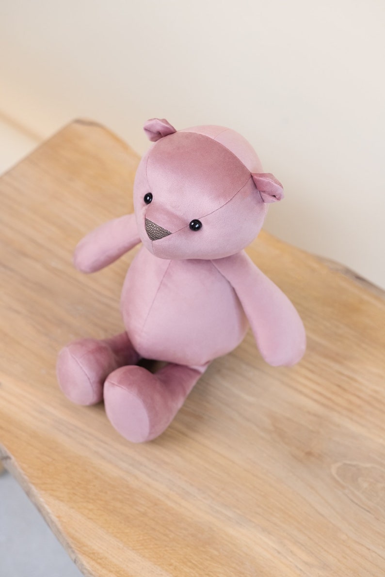 Keepsake personalized velvet teddy bear image 3