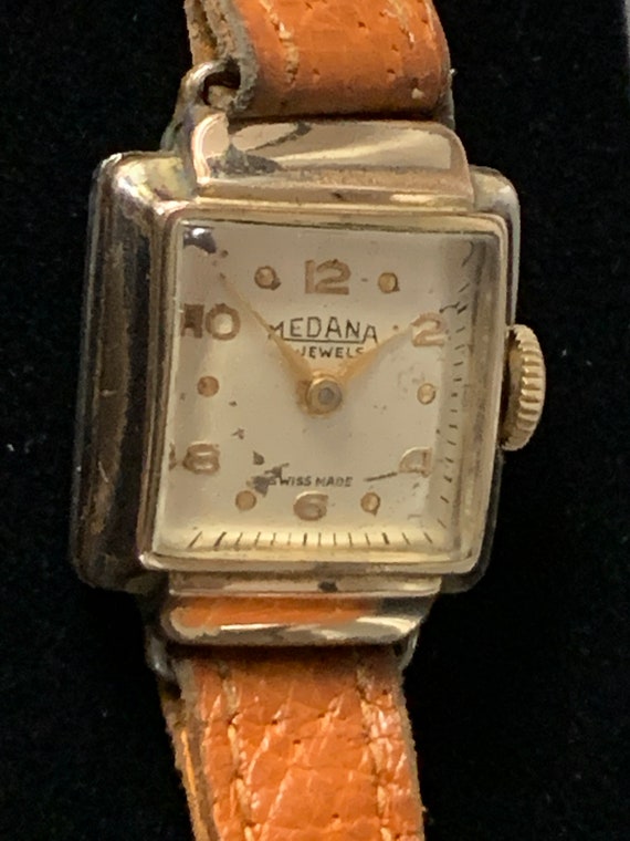 Orologio meccanico Vintage Medana Boden Edelstahl Ladies 7 | Etsy Italia