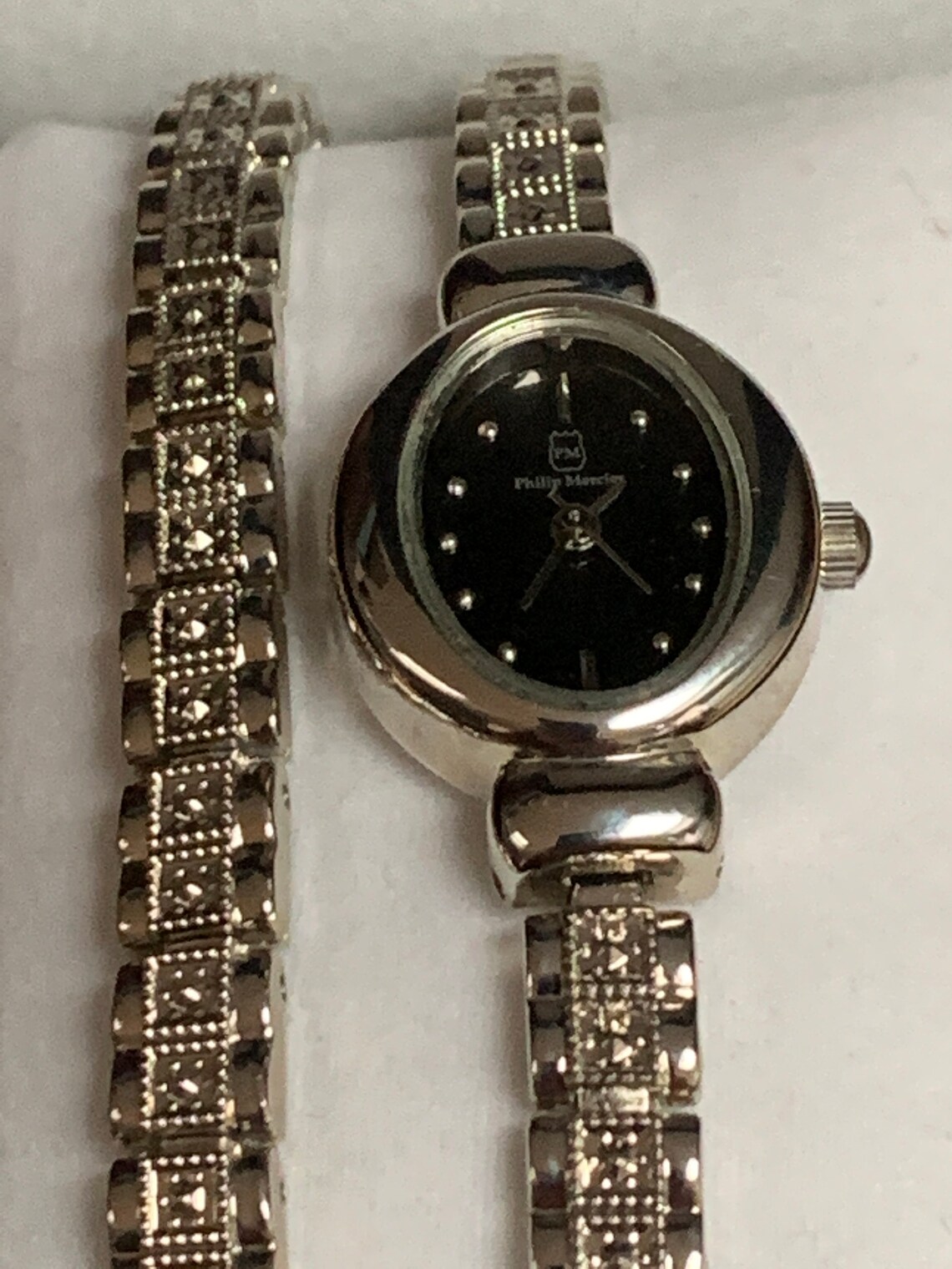 Philip Mercier ladies watch and matching bracelet IN BOX Etsy